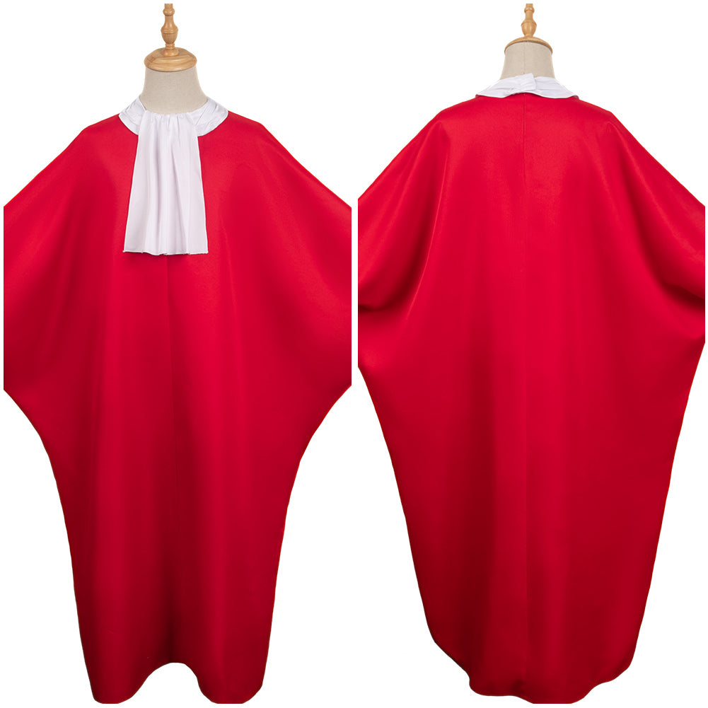 Buggy One Piece Serie Rot Overall Cosplay Kostüm Set