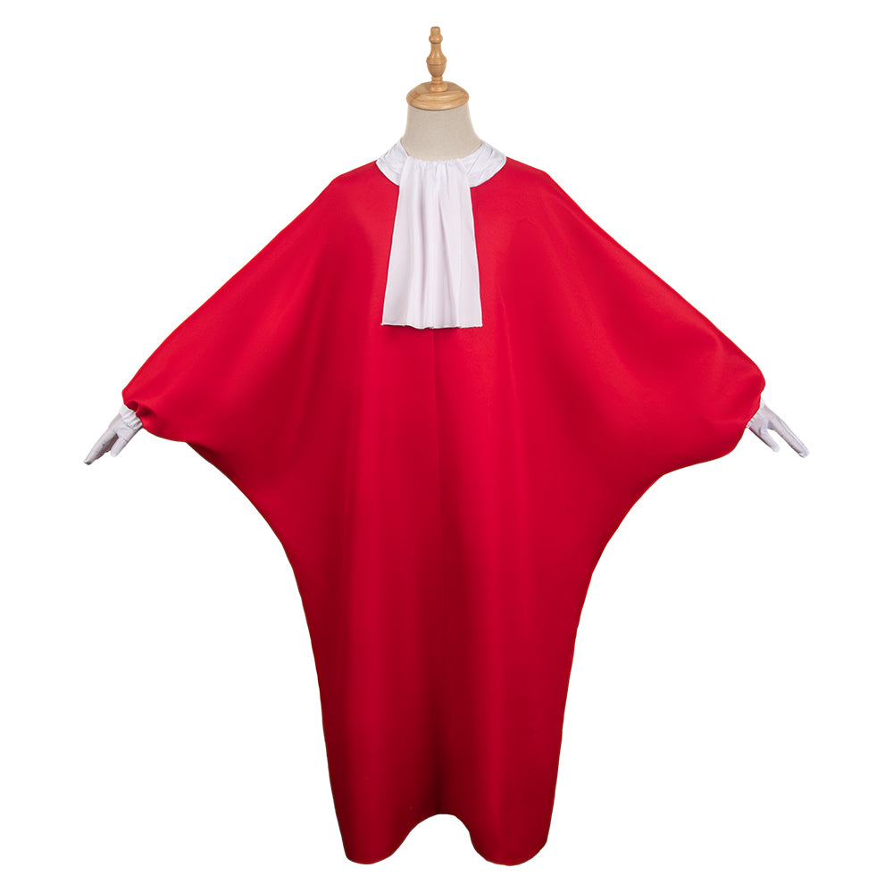Buggy One Piece Serie Rot Overall Cosplay Kostüm Set