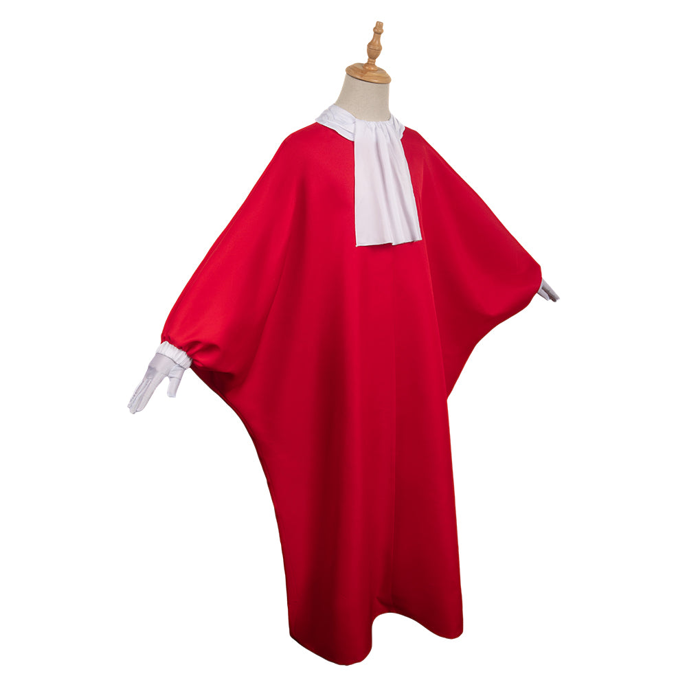 Buggy One Piece Serie Rot Overall Cosplay Kostüm Set