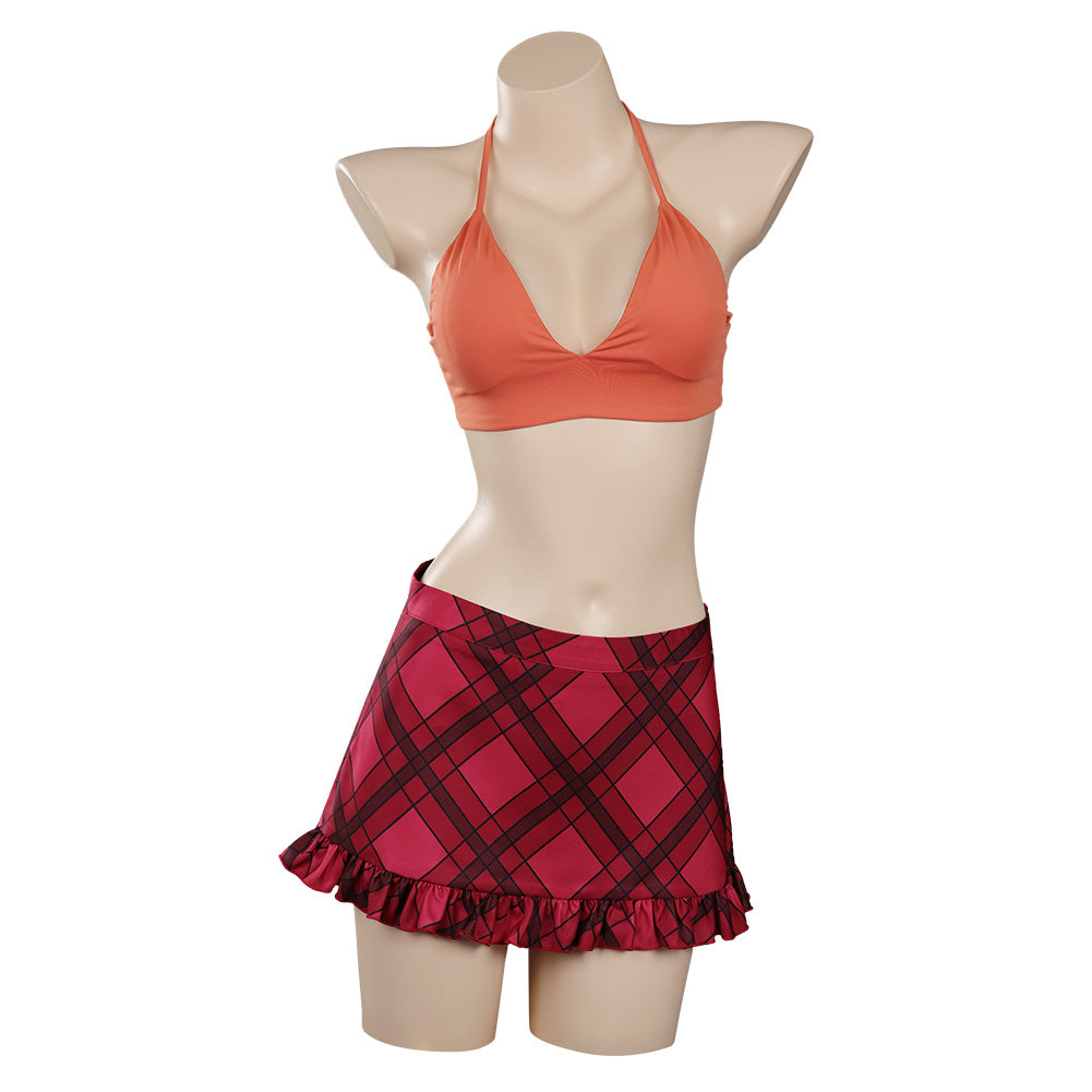 One Piece Film: Red Nami Cosplay Kostüm Halloween Karneval Outfits