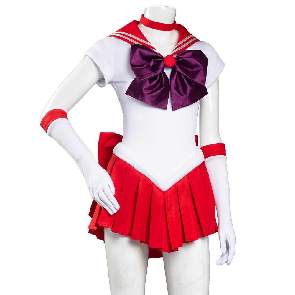 Geist des Feuers Rei Hino Uniform Sailor Mars Rei Hino Cosplay Halloween Karneval Kostüm