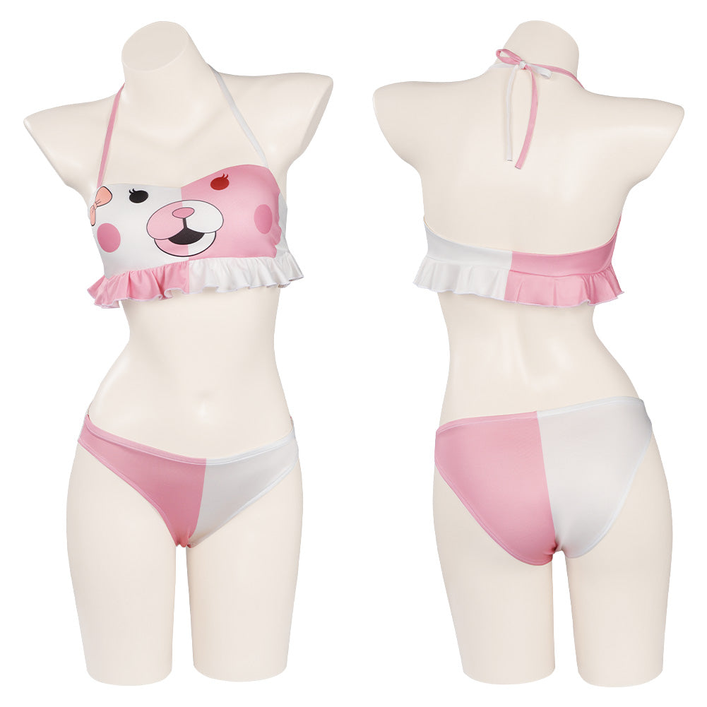 Danganronpa Monomi Cosplay Bademode Erwachsene 2tlg. Sommer Badeanzug