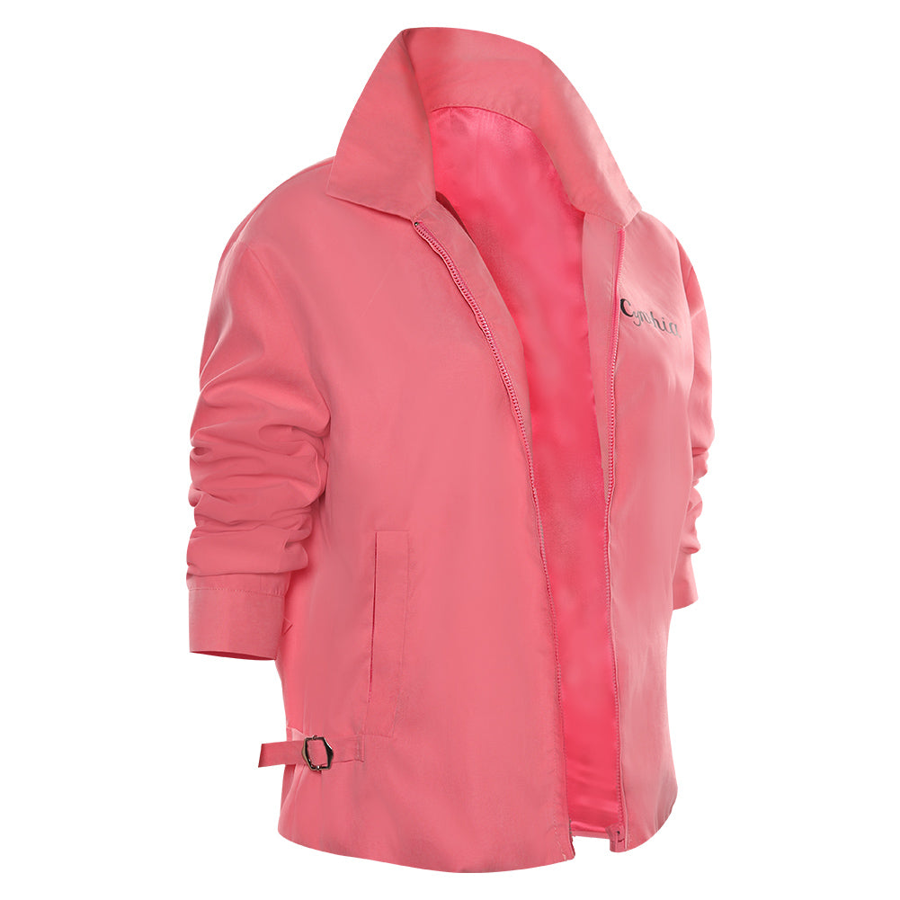Grease: Rise of the Pink Ladies Rydell High Pink Lady Jacke Cosplay Kostüm auch für Alltag