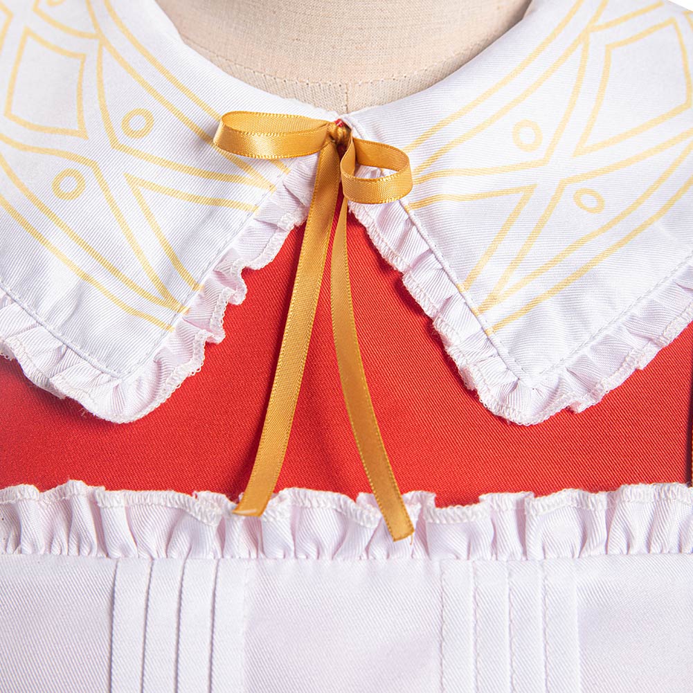 Genshin Impact Alice in Wonderland Alice Cosplay KLEE Kostüm Halloween Karneval originell Kleid