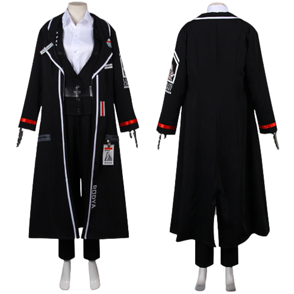 Limbus Company Rodion Kostüm Cosplay Halloween Karneval Outfits