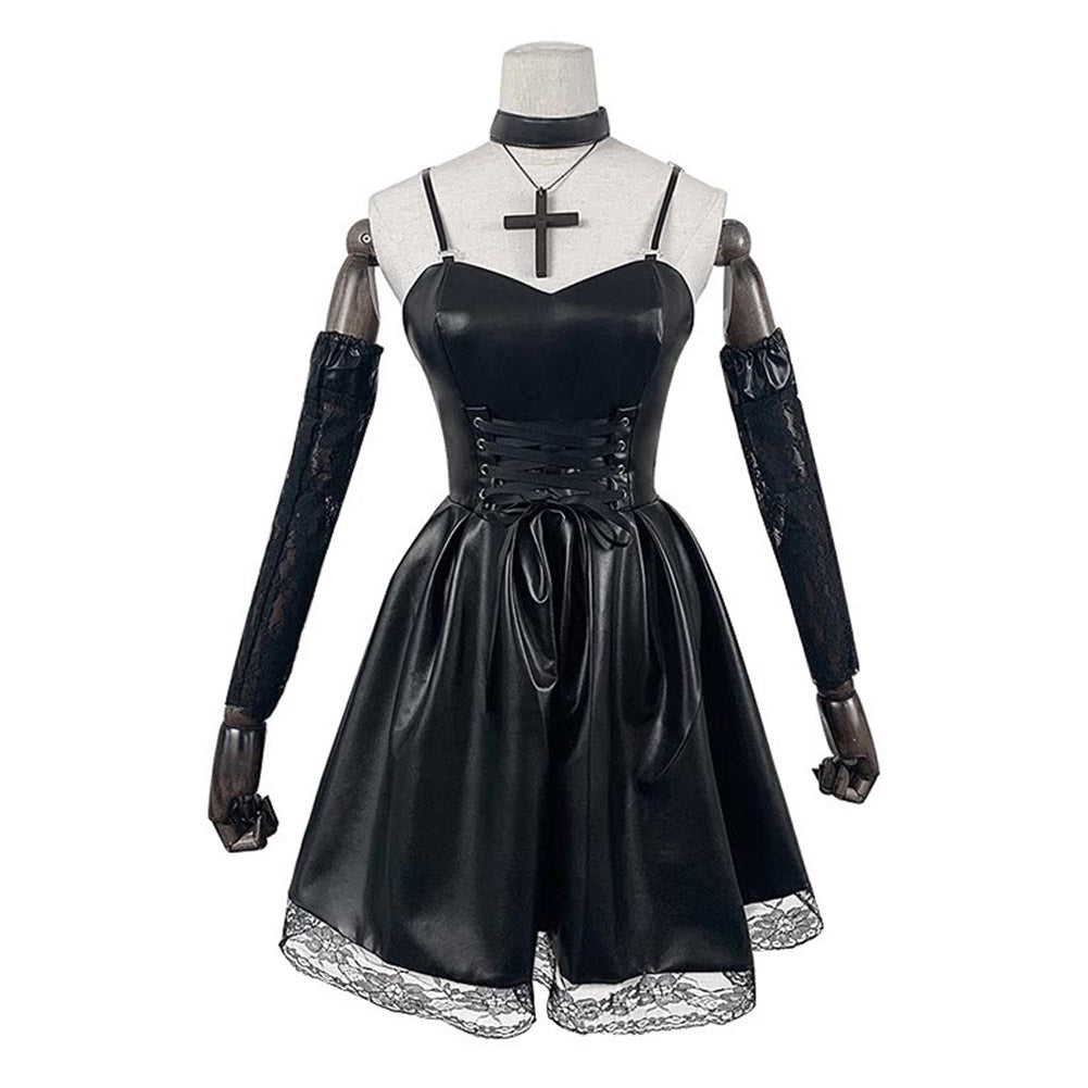 DEATH NOTE Misa Amane Kleid Cosplay Kostüm Halloween Karneval Outfits