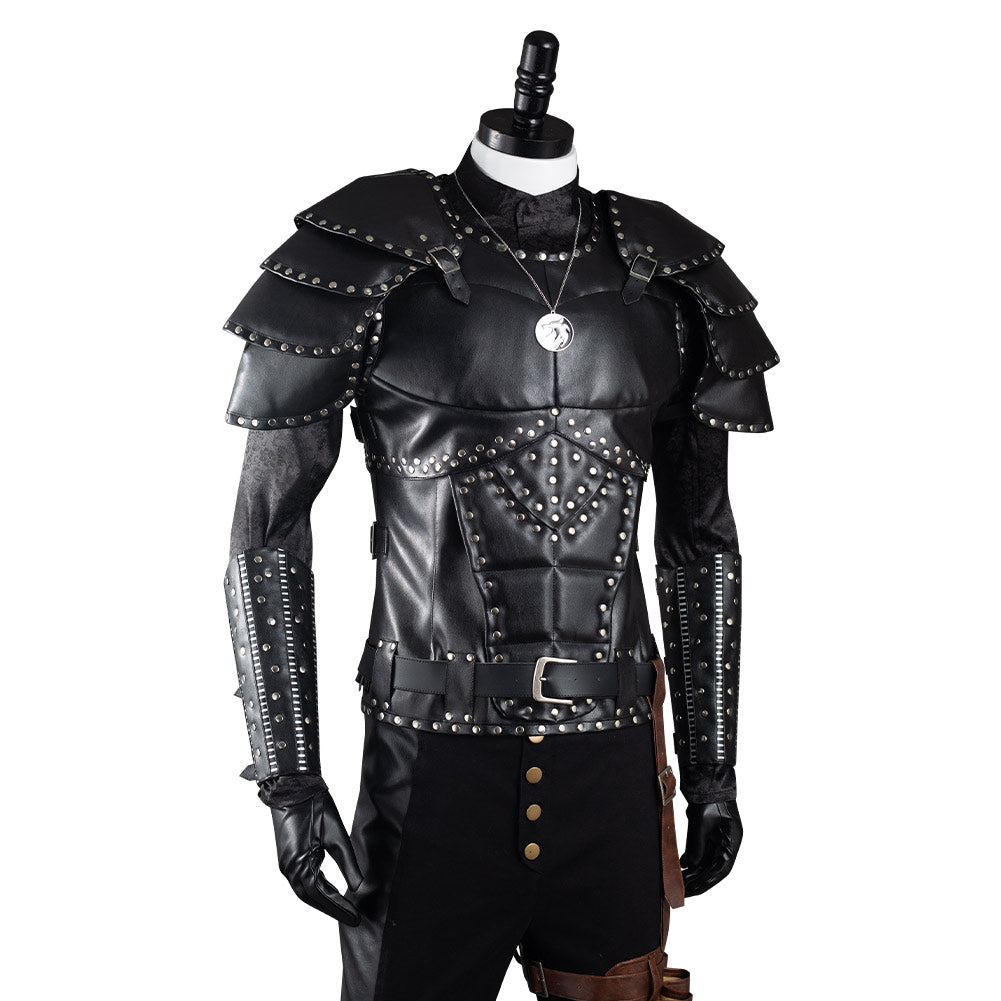 Der Witcher Geralt of Riva Cosplay Kostüme Outfits Halloween Karneval Suit