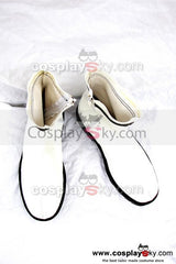 Klassischen Weiß Stiefel Schuhe Maßgeschneiderte