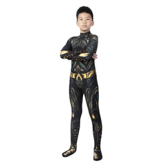 Kinder Aquaman Cosplay Kostüm Outfits Halloween Karneval Jumpsuit