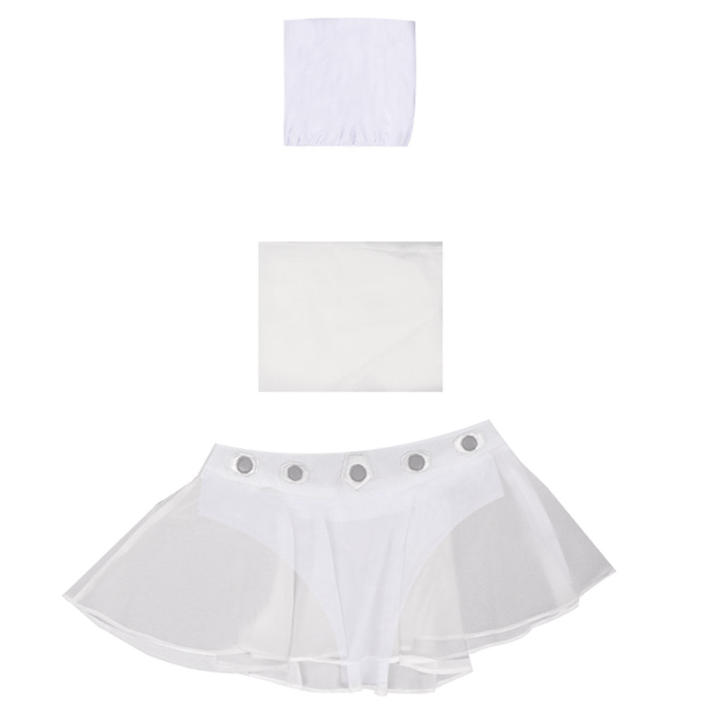 Prinzessin Leia Cosplay Bademode Damen Sommer Originell 3tlg. Bademode