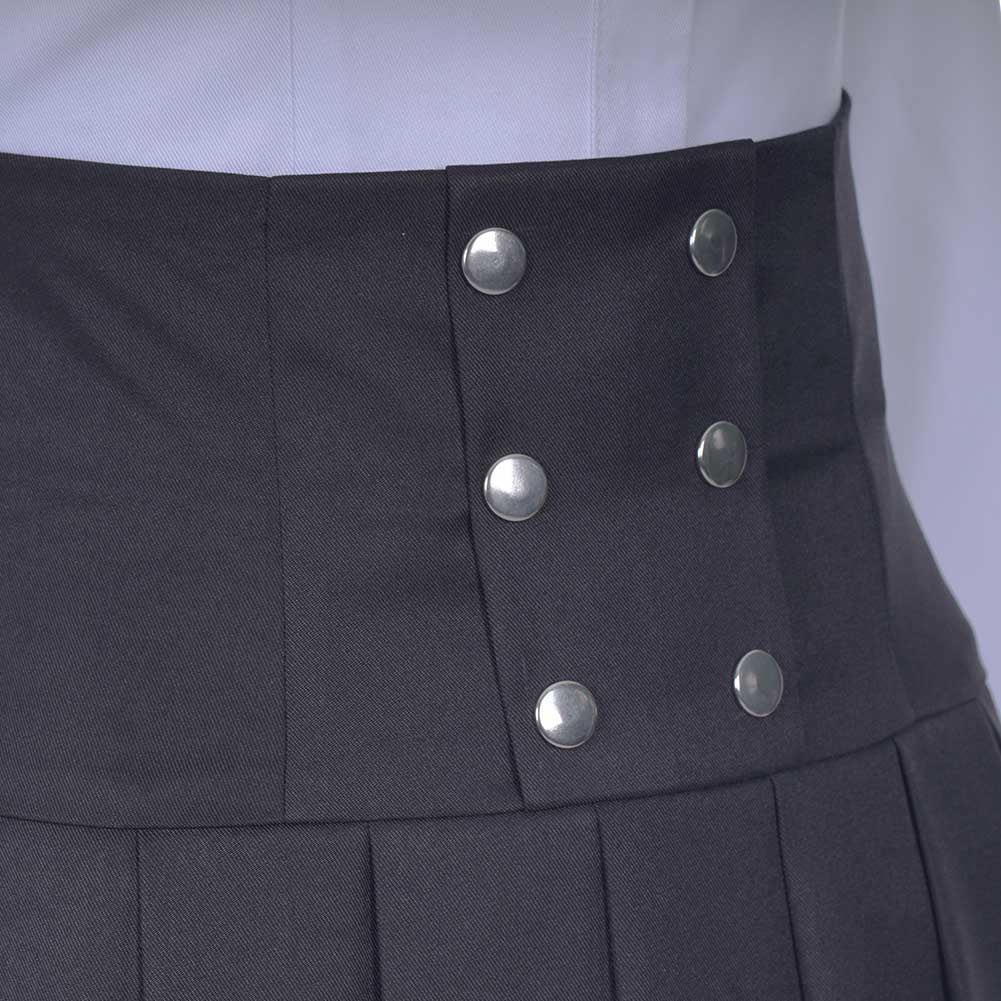 Danganronpa V3 Shirogane Tsumugi Uniform Cosplay Kostüm JK Uniform Kleid