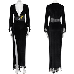 Elvira: Mistress of the Dark Elvira schwarz Kleid Cosplay Kostüm