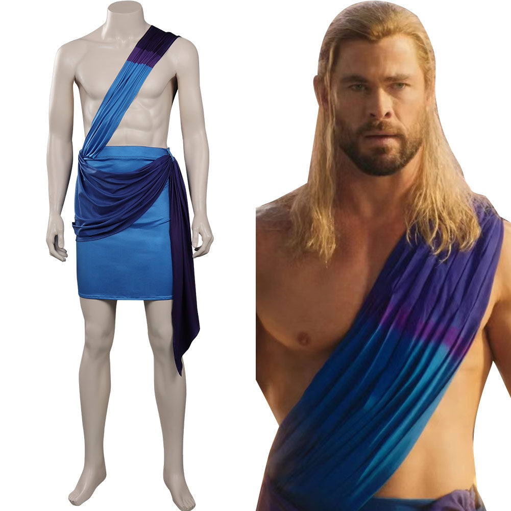 Thor: Love and Thunder Thor Cosplay Kostüm Outfits Halloween Karneval Jumpsuit