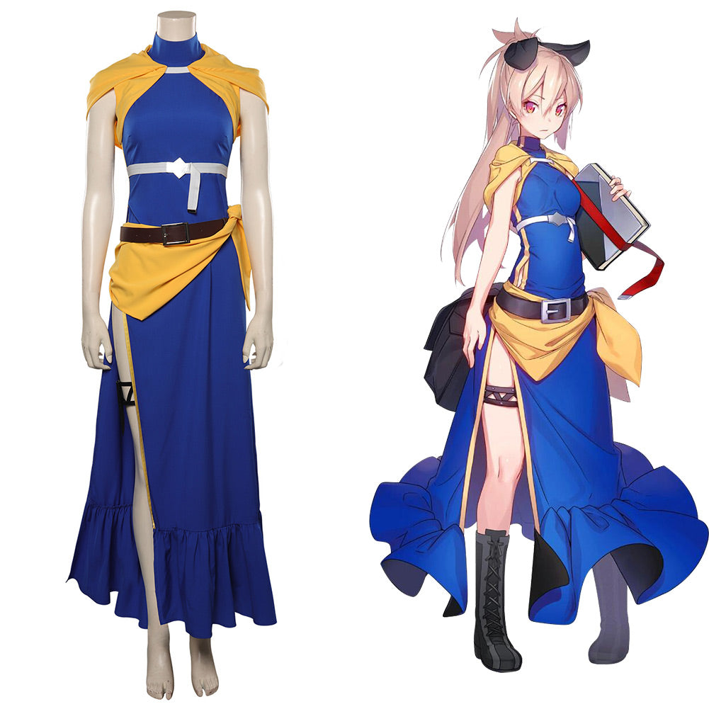 The Executioner and Her Way of Life Meno/Menou Cosplay Kostüm Halloween Karneval Outfits