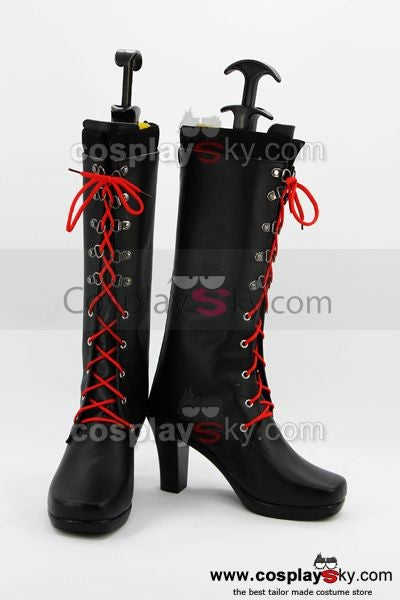 Danganronpa Junko Enoshima Cosplay Schuhe Stiefel Maßgeschneiderte