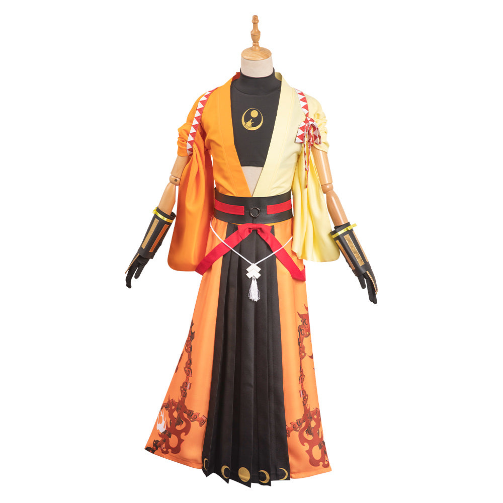Chainsaw Man Denji Inukami Hyakki Yakou originelle Kimono Cosplay Kostüm Cossky®