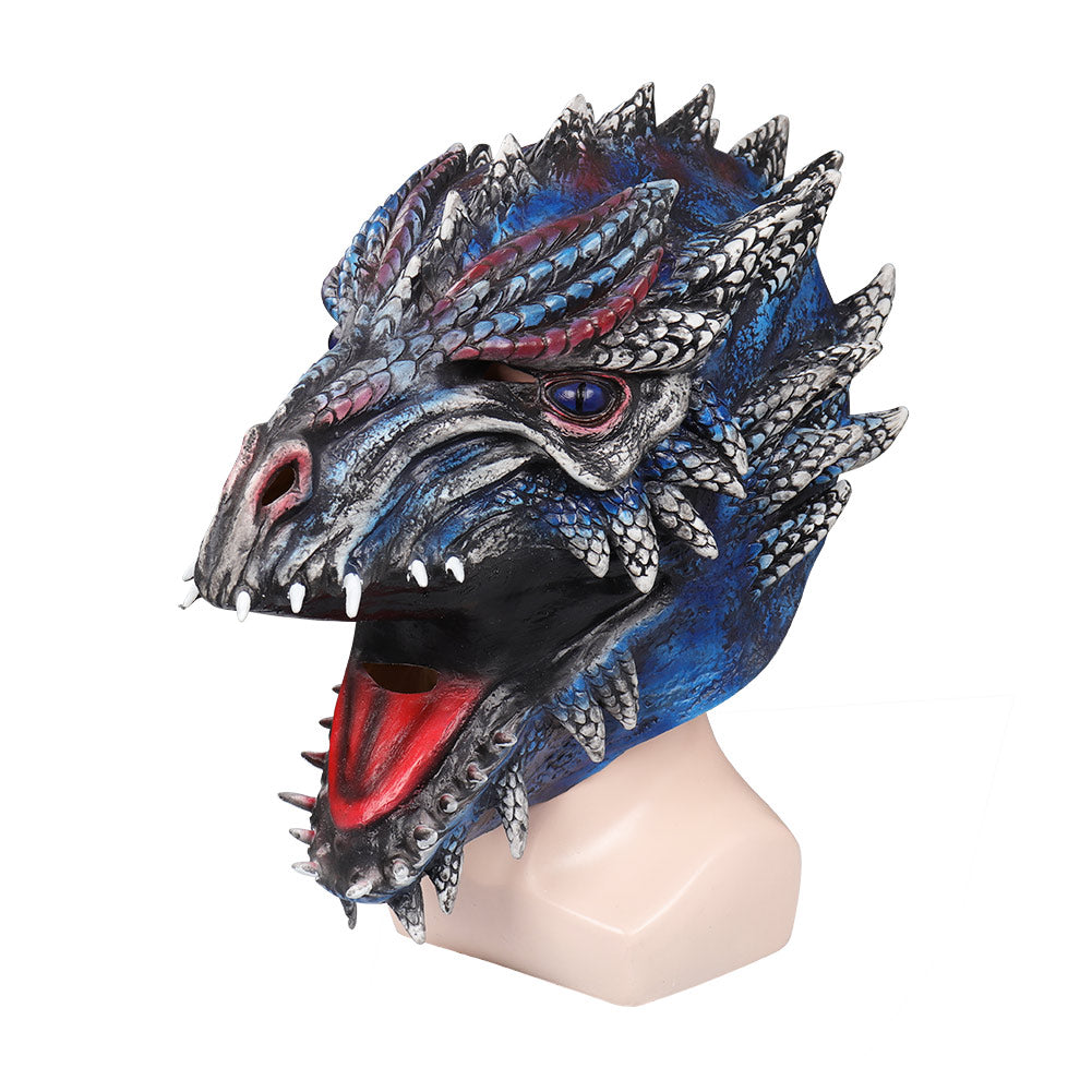 House of the Dragon Dragon Mask Cosplay Latex Maske Helmet Halloween Party Requisiten
