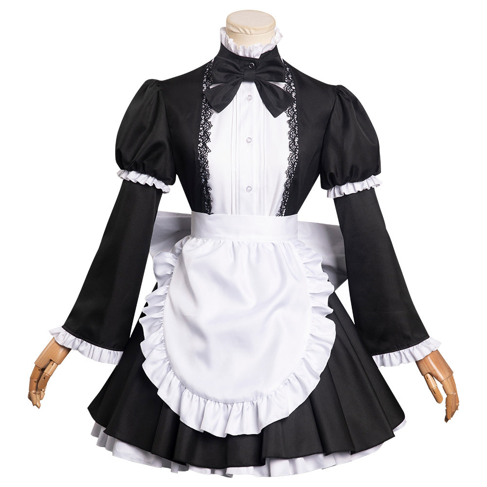 Chensou Man Power Cosplay Maid Kostüm Halloween Karneval Kleid