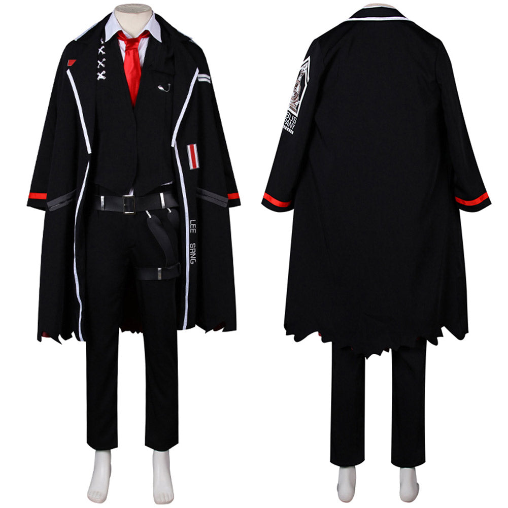 Limbus Company Yi Sang Uniform Cosplay Kostüm Halloween Karneval Outfits