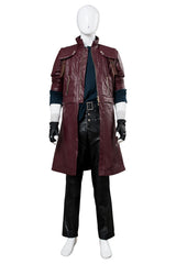 DMC5 Devil May Cry V Dante Aged Cosplay Kostüm Mantel Rot