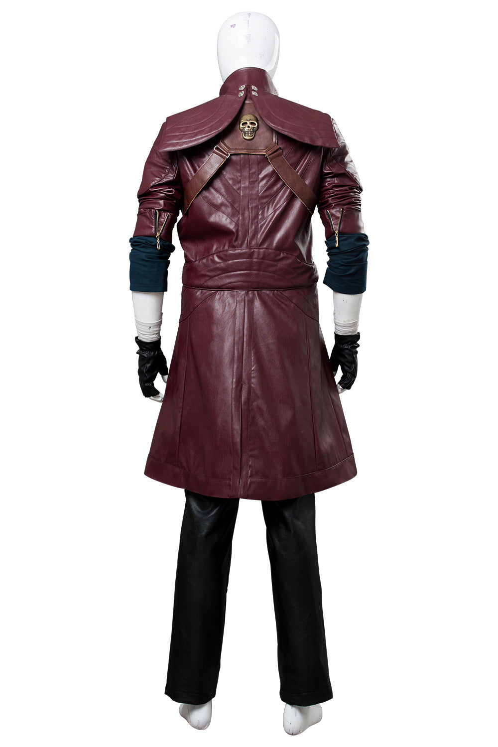 DMC5 Devil May Cry V Dante Aged Cosplay Kostüm Mantel Rot
