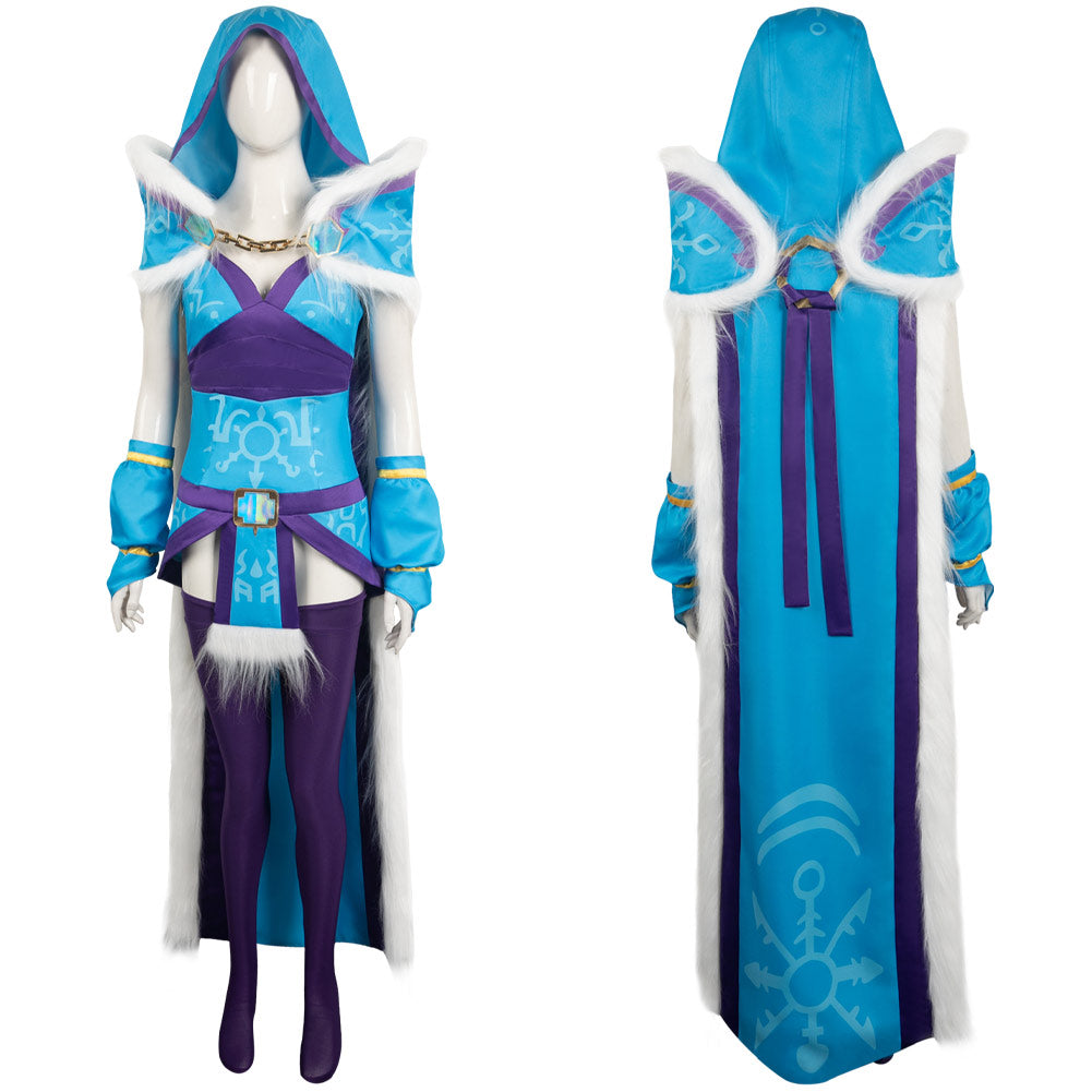 DotA Crystal Maiden Cosplay Kostüm Set