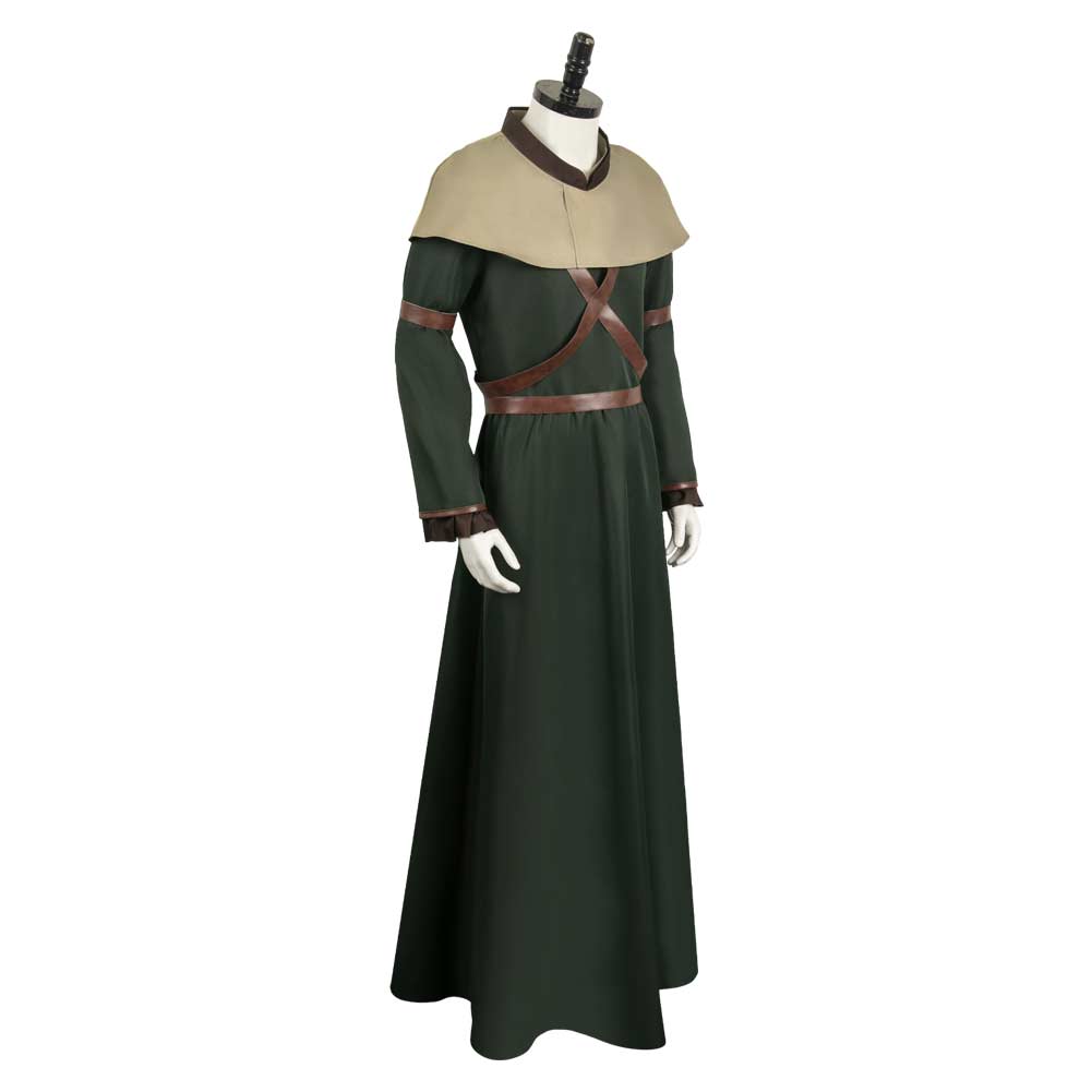 Dragon's Dogma Mage mittelalterliche Robe Gewand Cosplay Kostüm