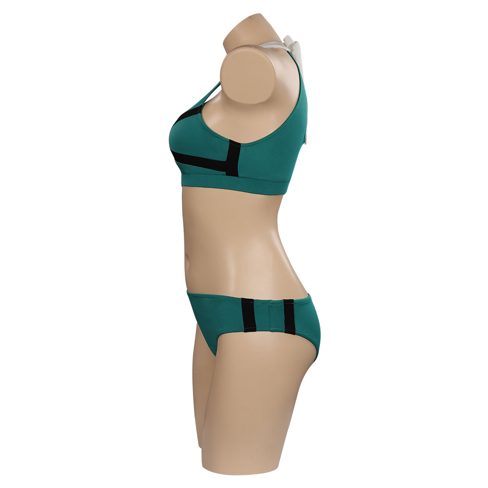 Boku no Hero Akademia BNHA Midoriya Izuku Cosplay Badeanzug Damen Sommer 2tlg Bikini