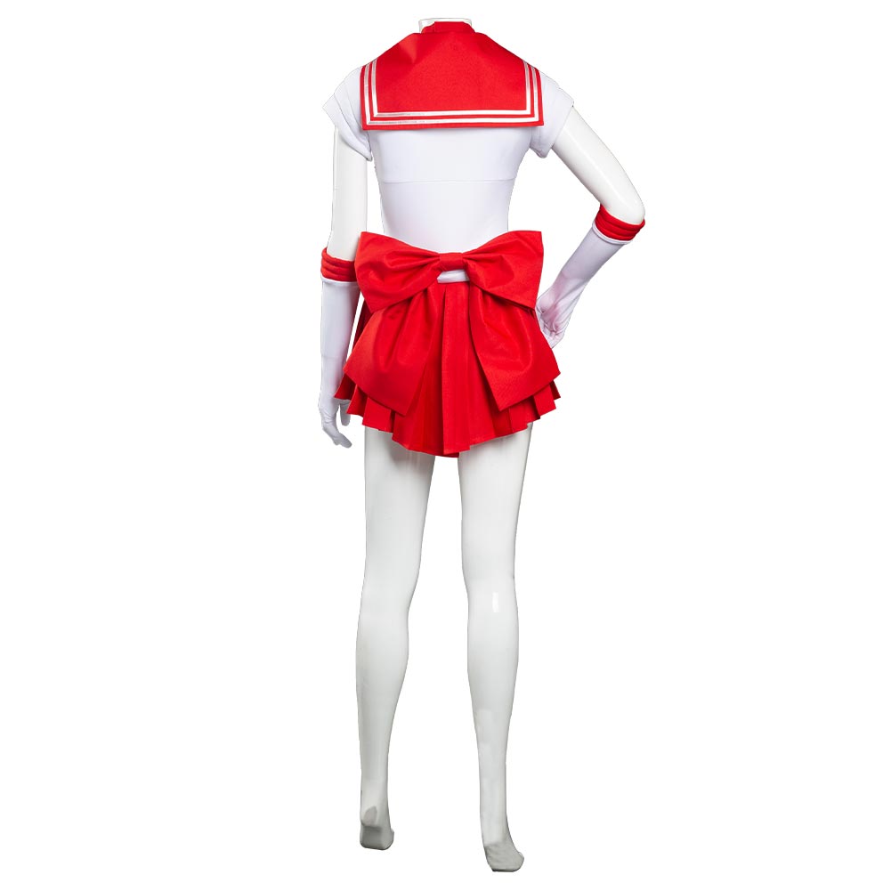 Geist des Feuers Rei Hino Uniform Sailor Mars Rei Hino Cosplay Halloween Karneval Kostüm