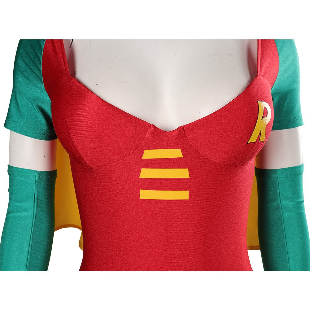 DC Robin Cosplay Kostüm Sexy Bademode Outfits Halloween Karneval Jumpsuit