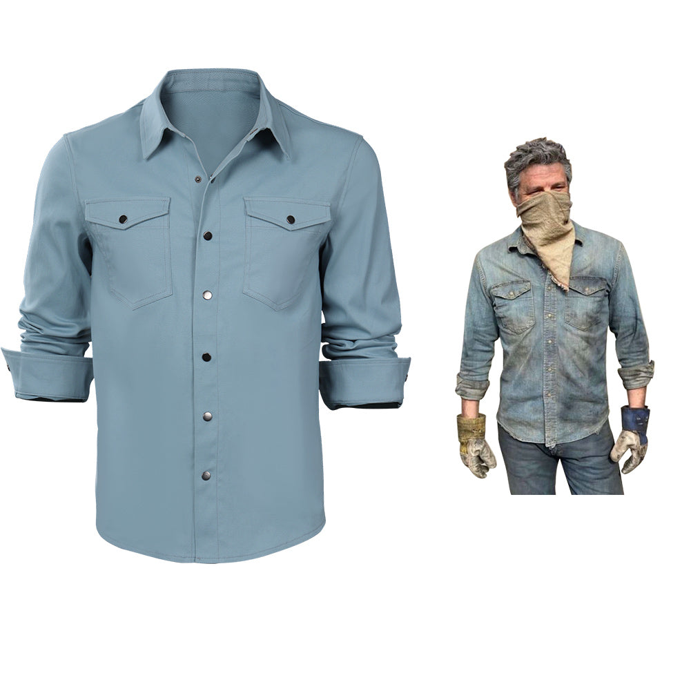 The Last of Us Joel Miller Cosplay Outfits Halloween Karneval Shirt