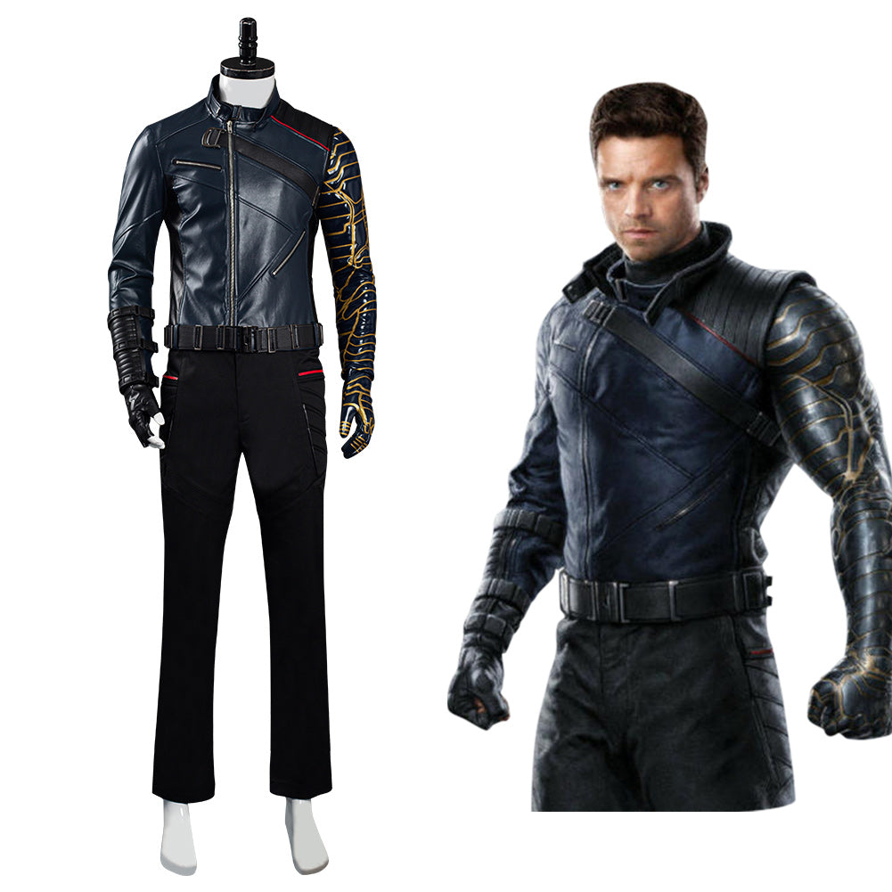 The Falcon and the Winter Soldier Bucky Barnes Cosplay Halloween Karneval Kostüm