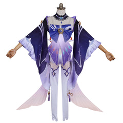 Genshin Impact Sangonomiya Kokomi Cosplay Kostüme Halloween Karneval Outfits