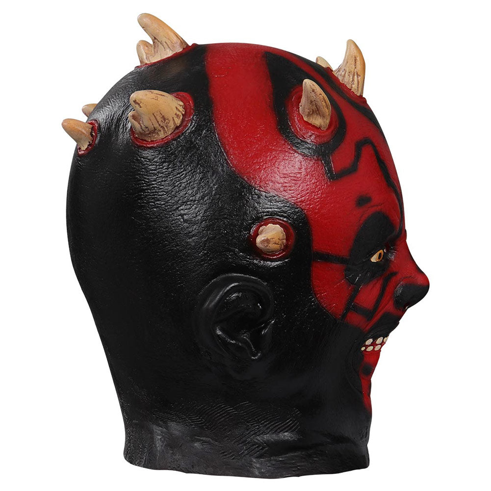 Star Wars Darth Maul Mask Cosplay Latex Maske Helmet Halloween Party Requisiten