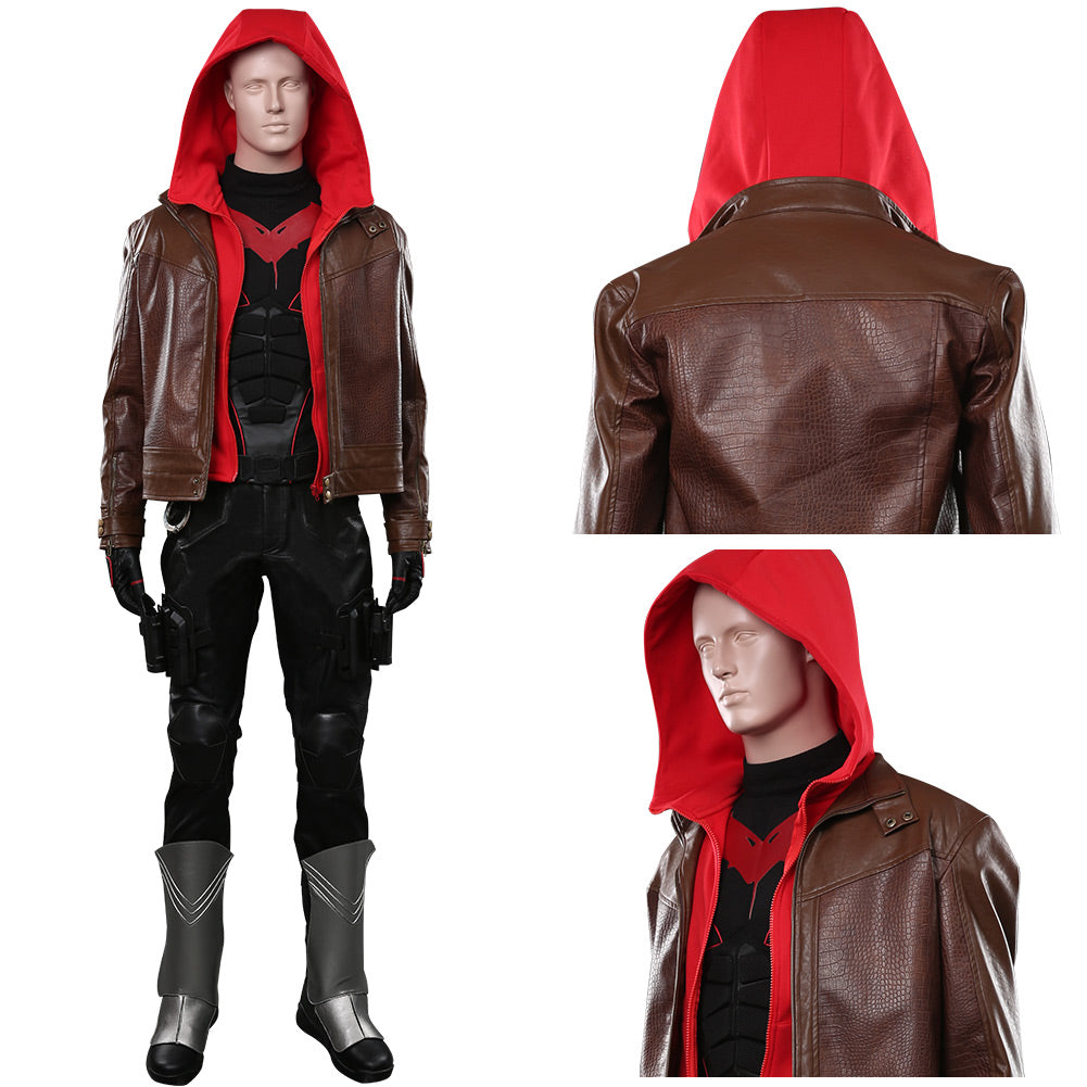 Titan 3 Jason Todd/Red Hood Cosplay Kostüme Halloween Karneval Outfits