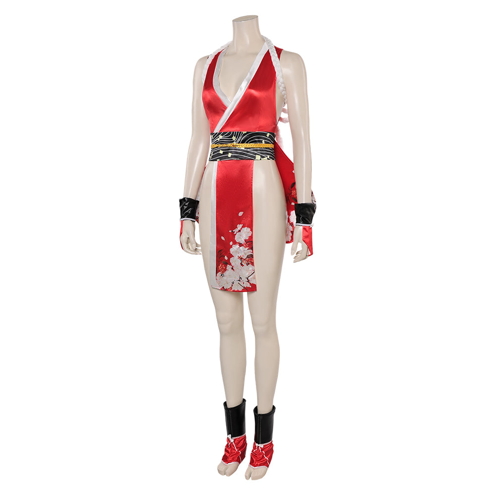 Fatal Fury Mai Shiranui The King of Fighters KOF Sexy Kostüm Halloween Karneval Outfits