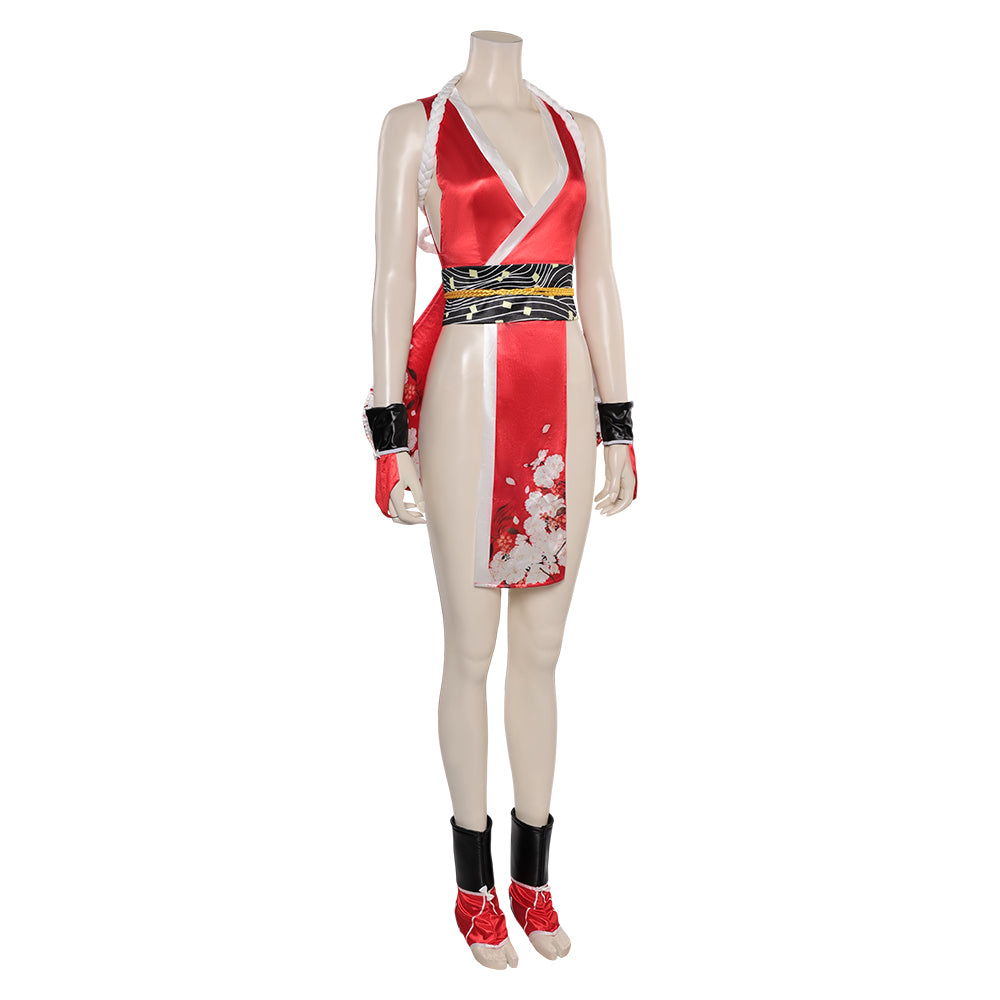 Fatal Fury Mai Shiranui The King of Fighters KOF Sexy Kostüm Halloween Karneval Outfits