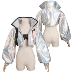 Cyberpunk: Edgerunners Cosplay Lucy Outfits Halloween Karneval Mantel