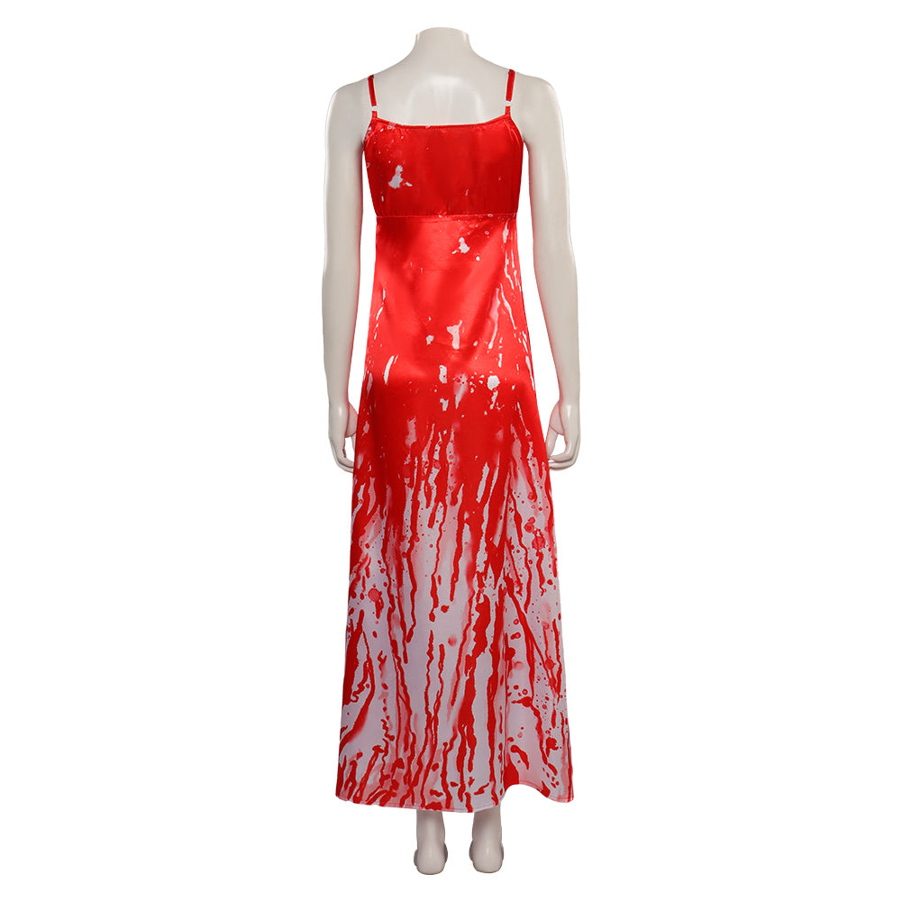 Film Carrie Kleid Cosplay Halloween Kanreval Kostüm