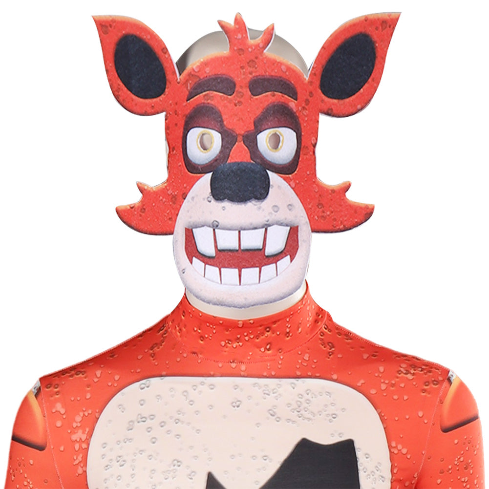 Film FNAF Foxy Jumpsuit Five Nights at Freddy's Cosplay Karneval Kostüm