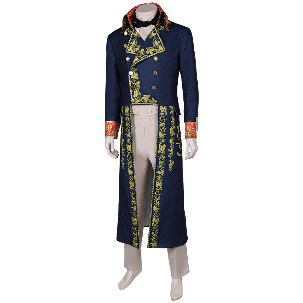 Film Napoleon blaues Kostüm Set Cosplay Halloween Karneval Outfits