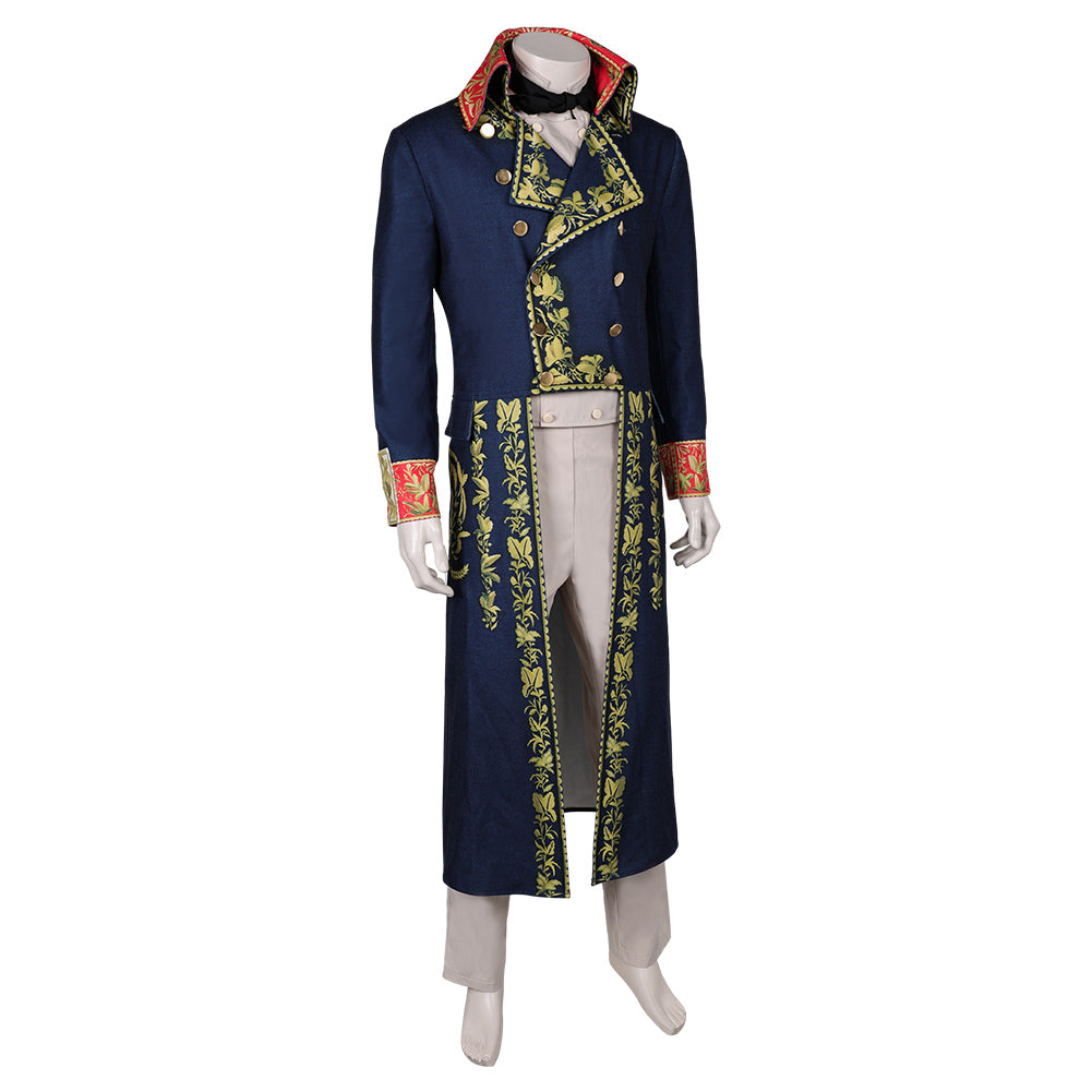 Film Napoleon blaues Kostüm Set Cosplay Halloween Karneval Outfits