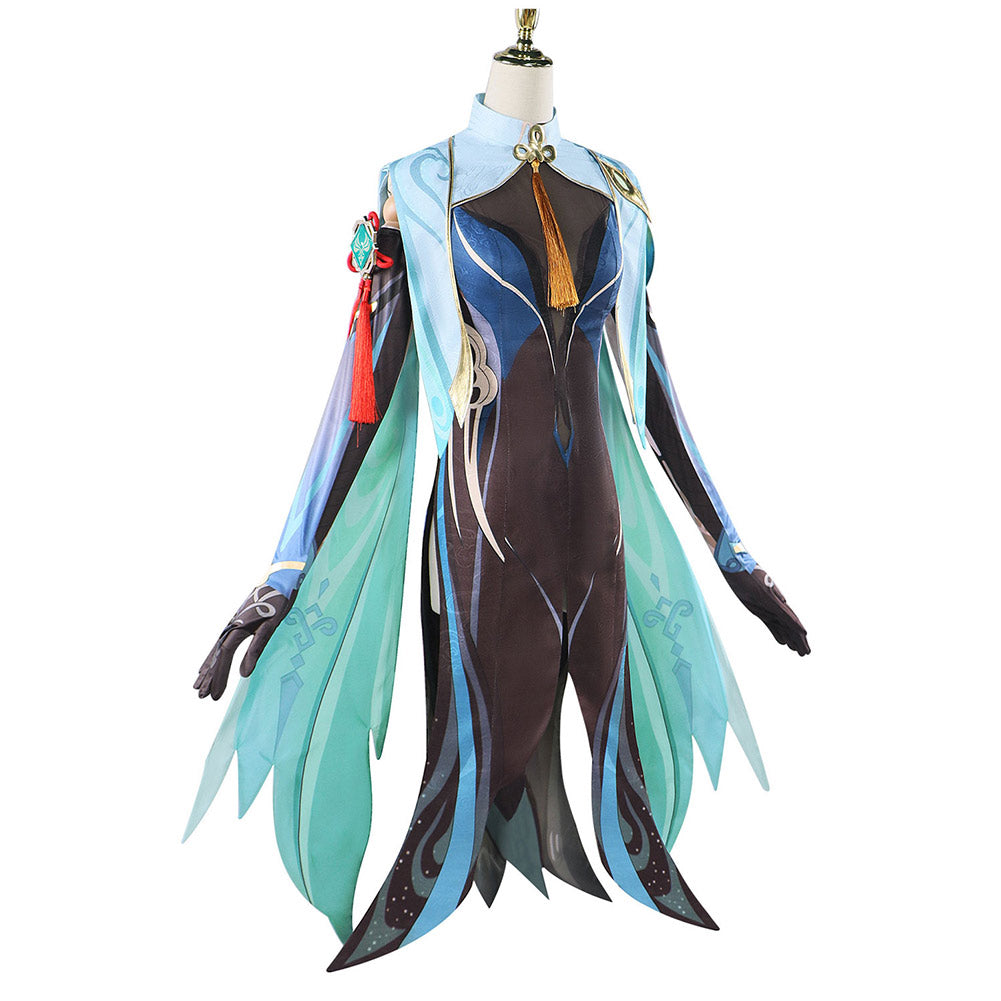 Genshin Impact Xianyun Cosplay Kostüm Halloween Karneval Outfits 