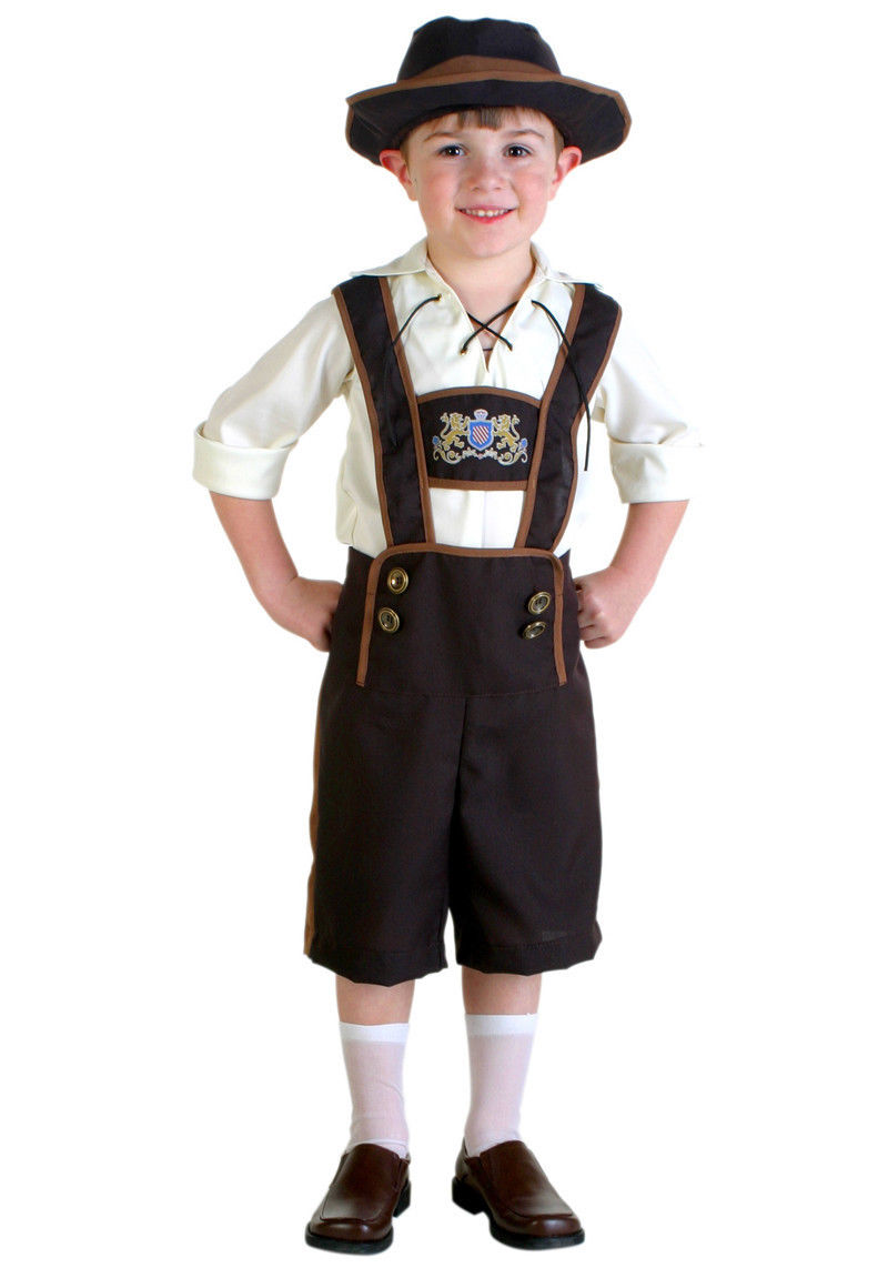 Oktoberfest Beer Festival Kinder Junge Cosplay Kostüm