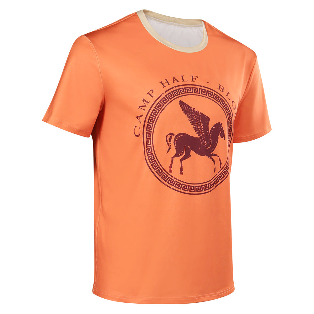 Grover Underwood Percy Jackson T-shirt Cosplay Kostüm für Alltag