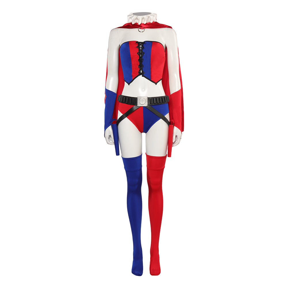 Harley Quinn originelle Sexy Kostüm Set Karneval Outfits