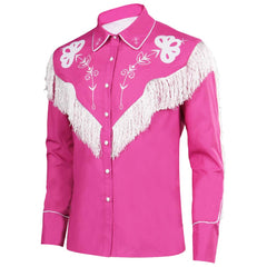 Herren Quaste Jacke originelle Retro Quaste Barbie Ken Jacke Cosplay Kostüm