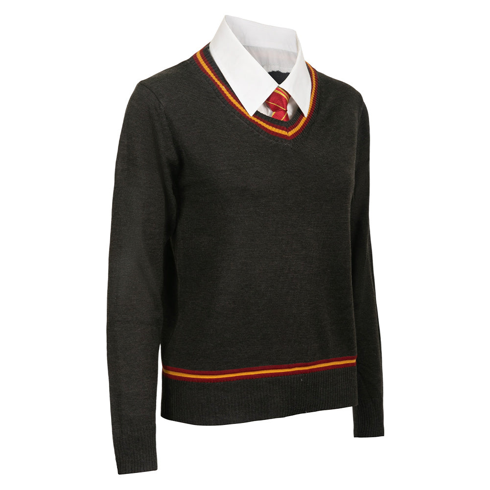 Harry Potter Zauberer/in Kostüm Gryffindor Sweater Pullover Cosplay Kostüm
