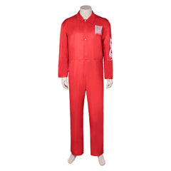 Joey Jordison Slipknot Jumpsuit Erwachsene rot Faschingkostüme