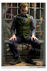 Dark Knight Joker Hexagon Hemd + Weste Kostüm Cosplay Kostüm